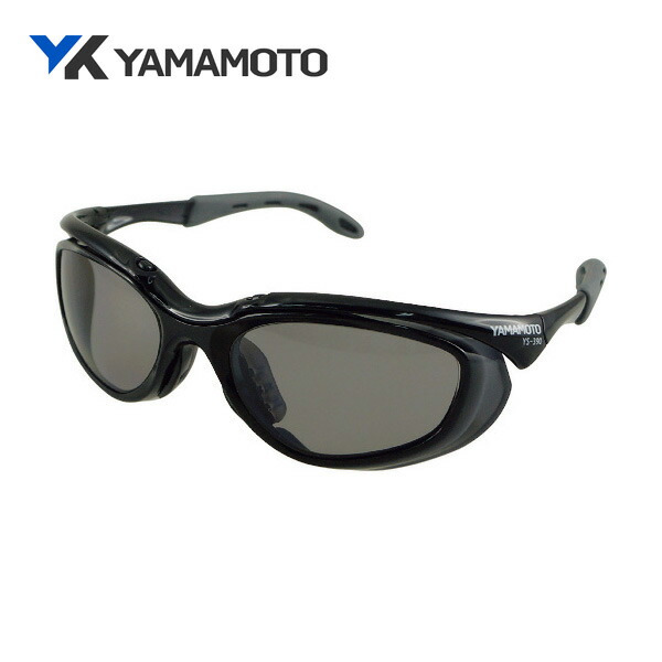 YAMAMOTO 2眼形防御すること眼鏡 偏光水晶体真似形 YS-390 PSMK BLK