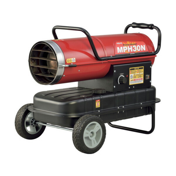 楽天市場】ワキタ 業務用ヒーター MEIHO パワーヒーター 熱風式 30kW