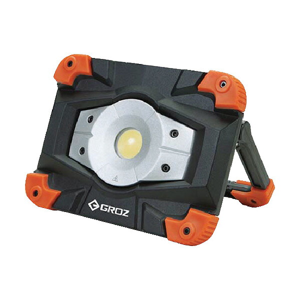 GROZ 充電式LED投光器 10W COB LED/550|安全モール 店