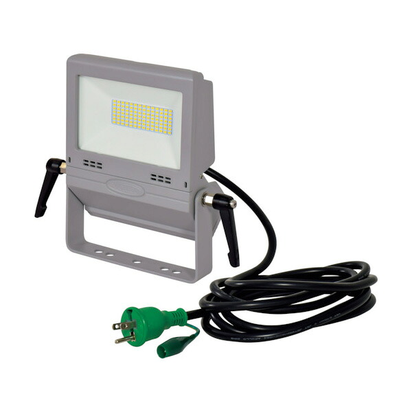 NICHIDO LED投光器 作業用フラットライト30W LEN-FH30D-SL-50K｜安全モール 店