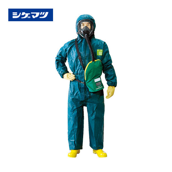 シゲマツ 全身化学防護服 マイクロケム4000 S MC4000-S