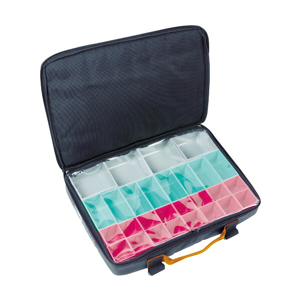 TRUSCO プロ用段積みバッグ STACK BLOCK パーツケース 420X70 Fタイプ SB-PT42B-F