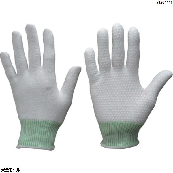 トワロン まとめ買い 耐切創手袋 カットレジストスベリ止付 LL (10双入)　149LL　1袋