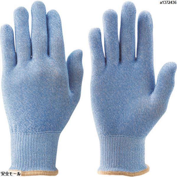 トワロン まとめ買い 耐切創手袋 NEOカットレジストインナーブルー L (10双入)　190L　1袋｜安全モール 店