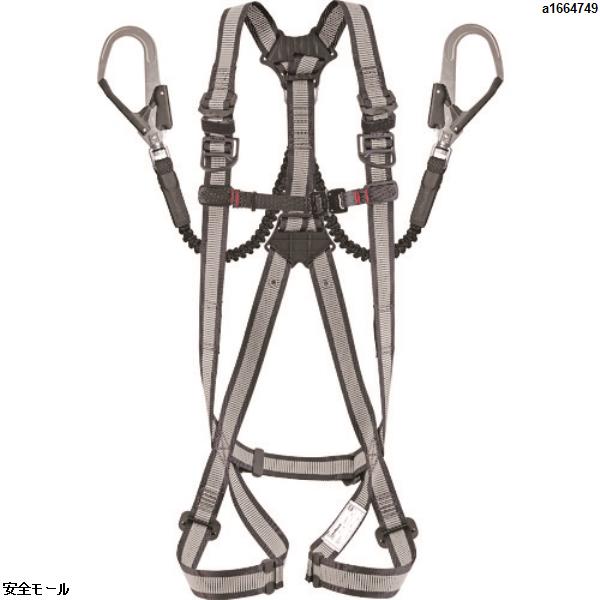 タジマ ハーネスGS 蛇腹 ダブルL2セット ライン白 Mサイズ　A1GSMJRWL2WH　1個