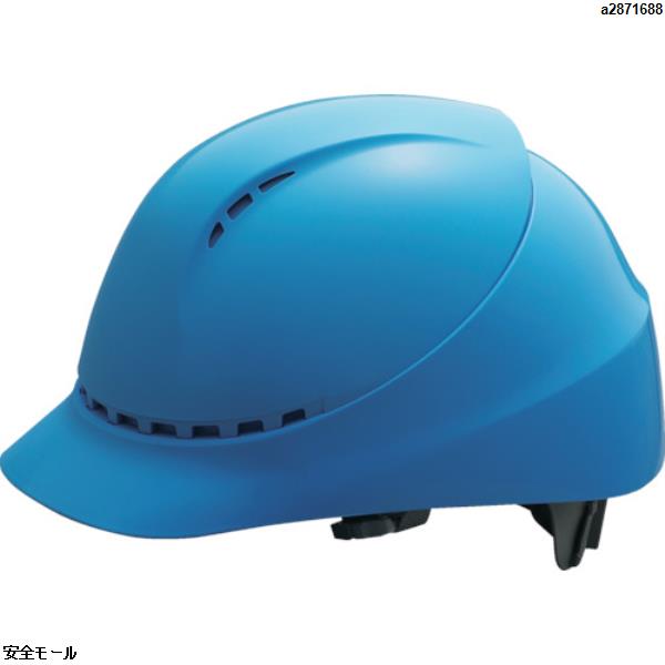 TRUSCO ヘルメット 高通気性型 ブルー　DPM1820B　1個