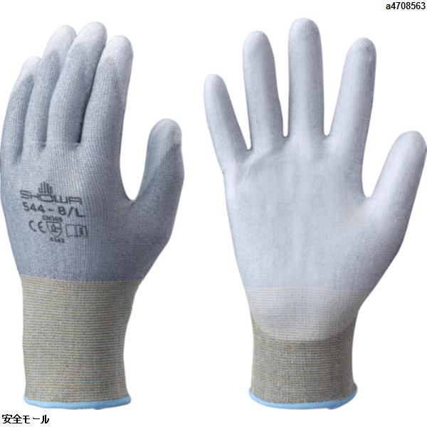 ショーワ 耐切創手袋 No544まとめ買い ケミスターパームFS No544 10双入 グレー XLサイズ　NO54410PXL　1袋