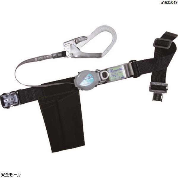 ツヨロン 胴ベルト型墜落制止用器具 ツーウェイリトラ ワンタッチ型 黒 Mサイズ　TBTRNOT599BLKMBP　1本