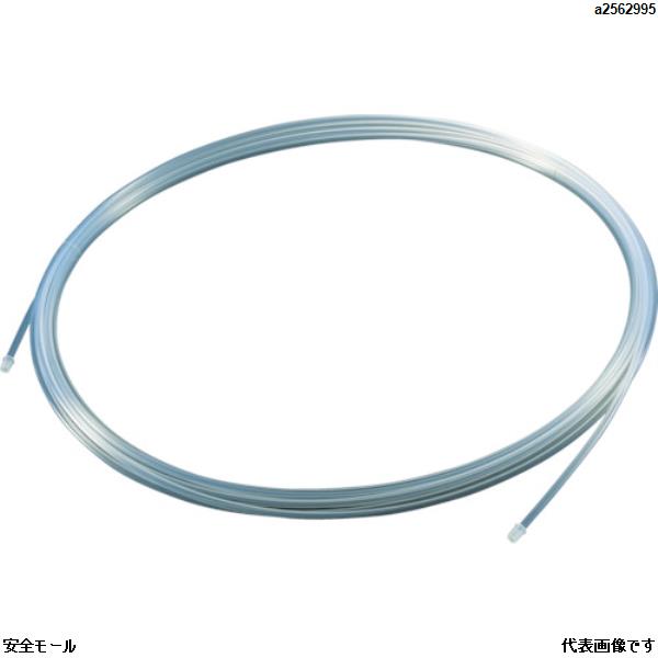TRUSCO フッ素樹脂チューブ 内径6mmX外径8mm 長さ20m　TPFA820　1巻