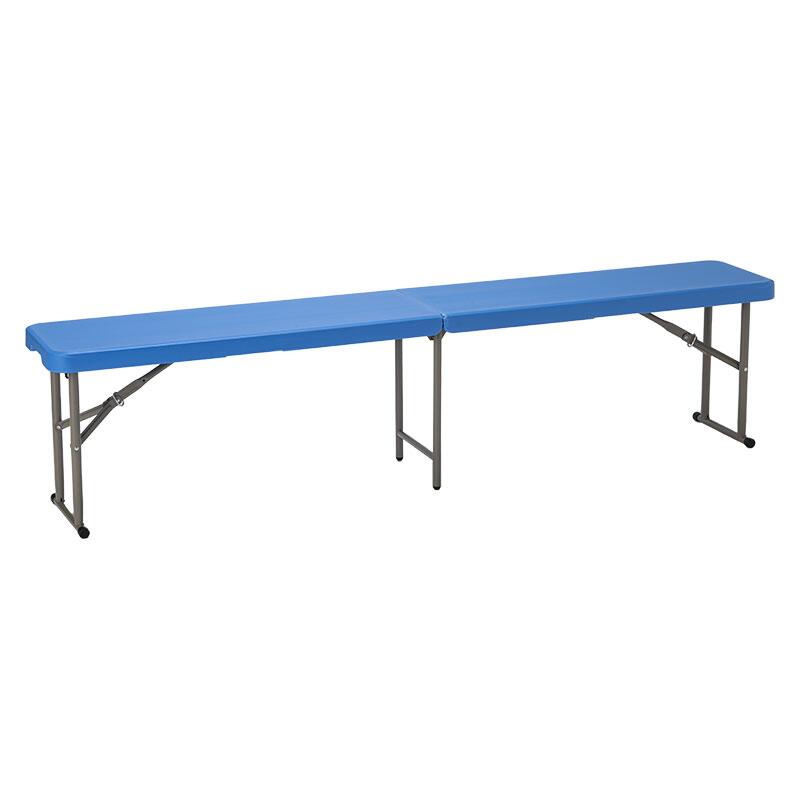 持ち運べる　折りたたみ式　ベンチ　376-82　【大型商品】
