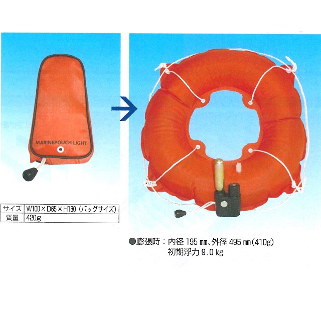 楽天市場】水難防災個人用保護具 ライフジャケット 幼児用 収納袋付き FCT-S型 : 安全・サイン8