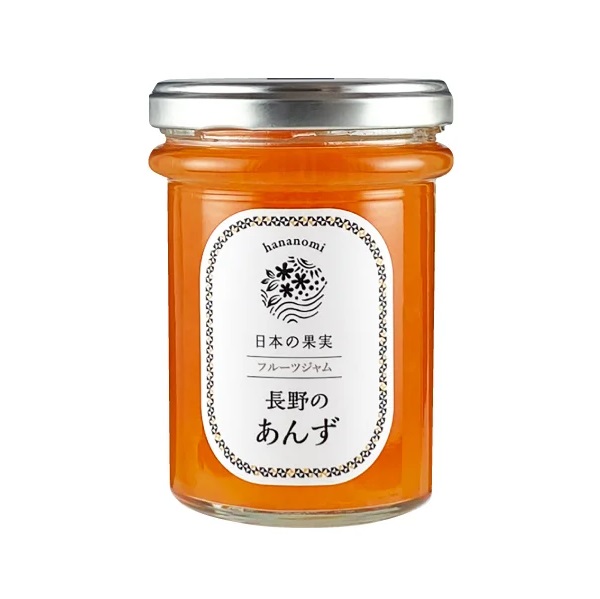 はなのみ 日本の果実 フルーツジャム 長野のあんず (160gビン&times;12本セット) お中元 夏ギフト｜安全・サイン8