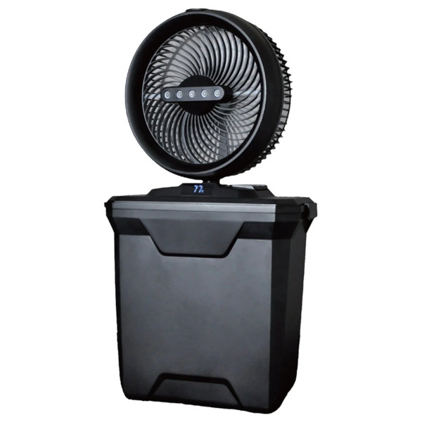 扇風機・サーキュレーター Air Revolution MIST FAN Amazon.co.jp: AirRevolution MIST FAN 超音波ミストファン 充電