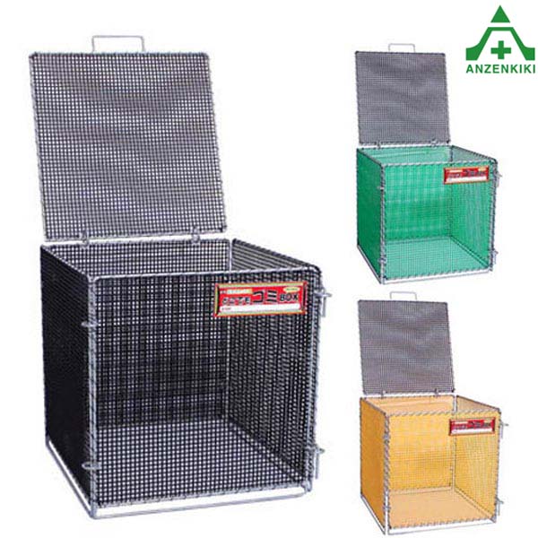 【楽天市場】どこでもゴミBOX ミニミニサイズ 折りたたみ式 (500×500×高さ500mm) (代引き決済不可) 大型ゴミ箱 屋外設置