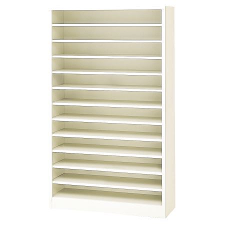 48人用スリッパ棚（オープンタイプ）（幅880×高さ1480mm) 【地域限定送料無料】 /MI-BEM-480H(N)