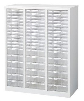 B4・A4混合プラスチック引出し 下置用 アジャスター付 W880×D400×H1120mm 【地域限定送料無料】/SE-ANW-N34P54