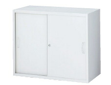 スチール引戸書庫 上下兼用 W900×D400×H750mm 【地域限定送料無料】/SE-RW4-07S