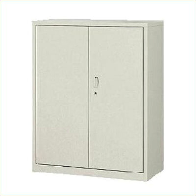 A4対応 両開き書庫 高さ1120mm 下置用 アジャスター付 ホワイト /TO-3R-112-WH|株式会社アオバ 店