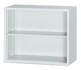 A4対応　オープン書庫　高さ730mm　上置専用　ホワイト /TO-3N-073-WH｜株式会社アオバ　店