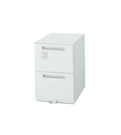 デュエナ ダイヤル錠ワゴンA4-2段 H606mm /TO-ワゴンA4-2-606D OW|株式会社アオバ 店