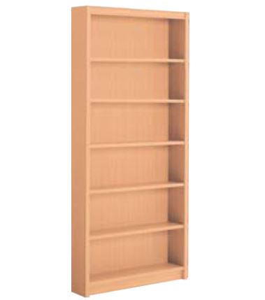 木製書架　直立　1連　片側　6段　高さ2235mm /TO-K-CCE｜株式会社アオバ　店