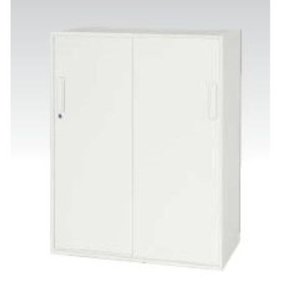 引戸書庫 下置専用 幅800×奥行450×高さ1030mm バリアス・シスト /TO-V845-11S|株式会社アオバ 店