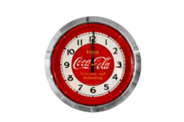楽天市場】コカコーラ 時計 Coca-Cola Bottle Cap Clock レッド