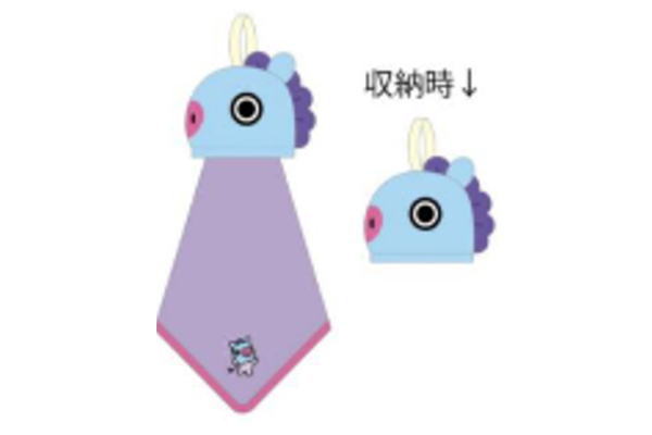 市場 Bt21 ライン ラインフレンズ Friends アイドル スタンプ 韓国 Line マン マスコットループタオル タオル Mang