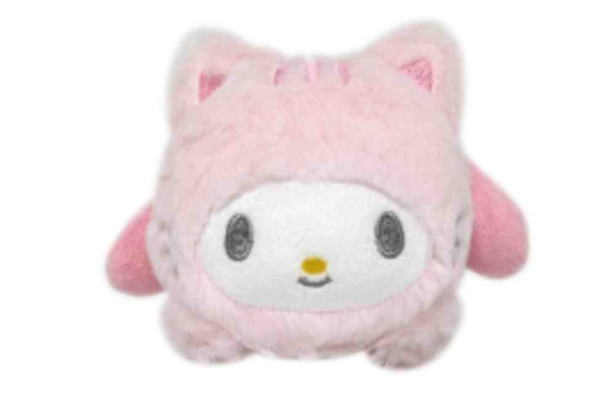 美品▶ マイメロディ　サンリオぬいぐるみ　寝そべりBIGぬいぐるみ　非売品　匿名 超超BIGぬいぐるみ 〜ねそべり〜 マイメロ マイメロディ