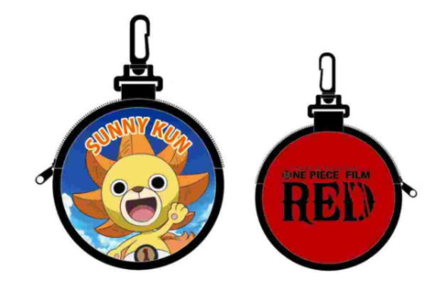 ワンピース One Piece 丸型カラビナ付きポーチ サニーくん カフェオレ アニメ 雑貨 小物入れ 小銭入れ ポーチ 漫画 収納 映画 いちご ケース ワンピースフィルムレッド 海賊 コインケース 安心発送 56 割引 Mskses Com