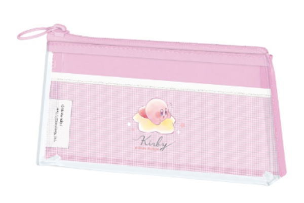 正規逆輸入品 星のカービィ クリアフラットポーチ Pupupu Starlight カービィ ゲーム ゲームキャラ カービー 任天堂 ポーチ ケース ペン入れ 筆箱 収納 文房具 学校 雑貨 グッズ かわいい Sferavisia Hr