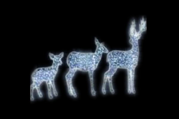 楽天市場】【イルミネーション】ホッピングトナカイ【ゴールド