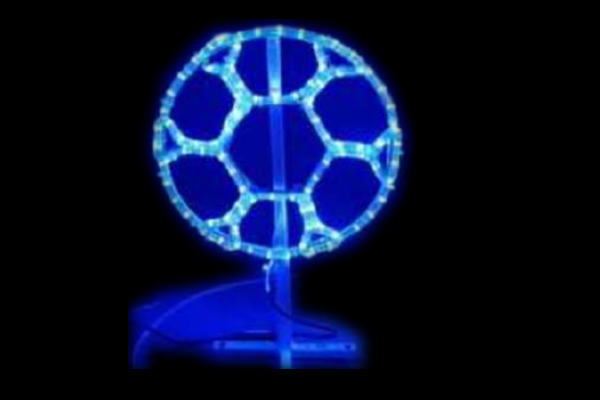 イルミネーション　結晶イルミネーションブルー　結晶　雪　平面　壁掛け　輝き　電飾　LED　モチーフ　クリスマス　かわいい