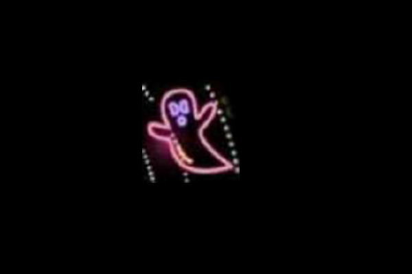 イルミネーション　ハロウィンイルミネーションピンク　お化け　ハロウィン　平面　壁掛け　輝き　電飾　LED　モチーフ　かわいい