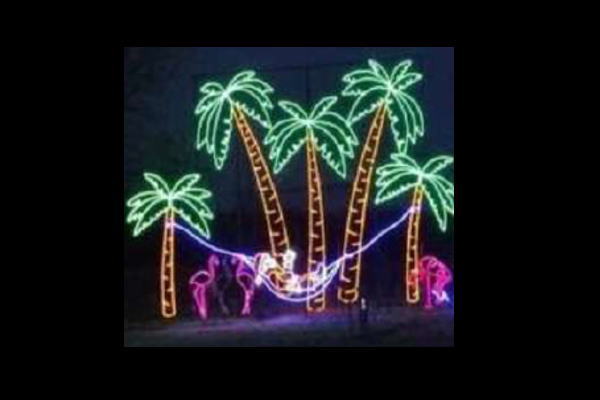 楽天市場】イルミネーション ヤシの木イルミネーショングリーン