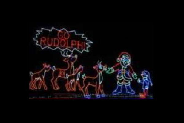 楽天市場】【新商品】LEDイルミネーション LED スキーサンタ モチーフ