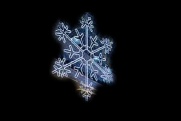 イルミネーション　結晶イルミネーションホワイト　雪　結晶　クリスマス　平面　壁掛け　輝き　電飾　LED　モチーフ　かわいい｜ＡＯＩデパート 55,848円