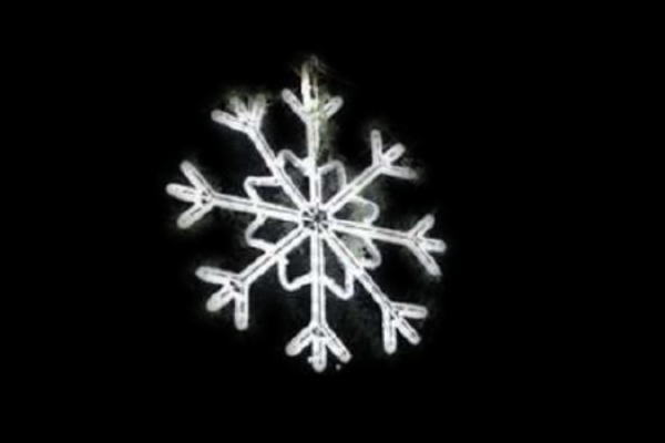 イルミネーション　結晶イルミネーションホワイト　雪　結晶　クリスマス　平面　壁掛け　輝き　電飾　LED　モチーフ　かわいい 55,848円