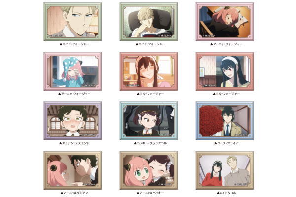 SPY×FAMILY anime Japan スクエア缶バッジ SPY×FAMILY トレーディングスクエア缶バッジ サッカー日本代表