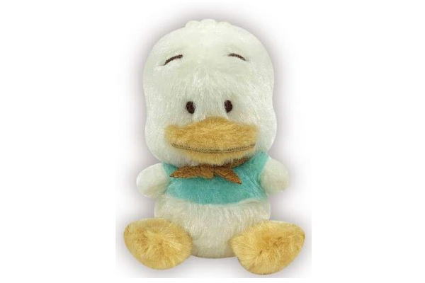 サンリオ - サンリオ　レトロ　アヒルのペックル　ぬいぐるみ 人気上昇中！「あひるのペックル」の大きなぬいぐるみがセガ
