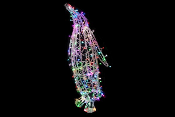 照度 全8色 RGB L大きさ 遠隔操作 ぺんぎん ペンギン 派手 赤 青 緑 黄味がかった 紫 水色 白 虹色 赤いこと 緑であること 青色 黄色 パープル 白いこと 虹霓 電飾 クリスマス