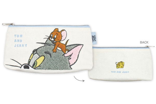 【送料無料】【トムとジェリー】【Tom and Jerry】三角マルチペンケース【バーガー】【トム】【ジェリー】【ワーナー】【アニメ】【ポーチ 】【ケース】【ペン入れ】【筆箱】【収納】【文房具】【学校】【勉強】【雑貨】【グッズ】【かわいい】 ＡＯＩデパート