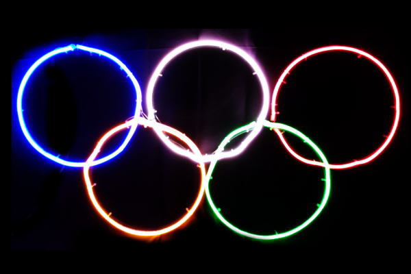 LEDイルミネーション　五輪スポーツ　運動　ネオン　neon　繁華街　オシャレ　インテリア　鮮やか　大人気　イルミ　ライト　映え　イベント　雑貨　インテリア　クリスマ
