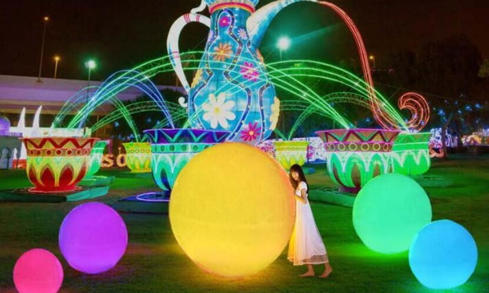 楽天市場】イルミネーション 大型商品 ナチュレイシーソーレインボー