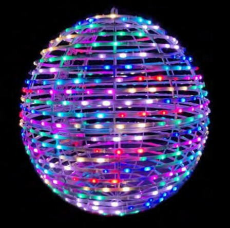 【大型商品】【イルミネーション】ムービングボール【カラー】【カラフル】【LED】【ライト】【光】【電飾】【装飾】【飾り】【モチーフ】【オブジェ】【パーティー】【イベント】【クリスマス】【雑貨】【グッズ】【かわいい】｜ＡＯＩデパート