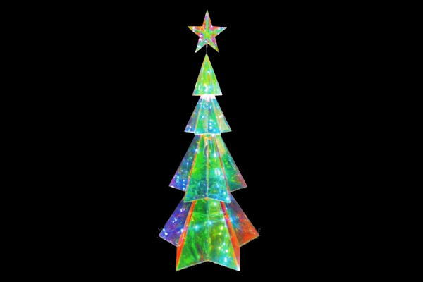 【大型商品】【イルミネーション】ツリー【小】【カラフル】【レインボー】【LED】【ライト】【光】【電飾】【装飾】【飾り】【モチーフ】【オブジェ】【パーティー】【イベント】【クリスマス】【雑貨】【グッズ】【かわいい】｜ＡＯＩデパート