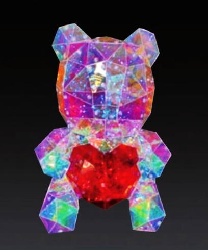 【大型商品】【イルミネーション】ハートベア【クマ】【LEDドリームシャイン】【カラフル】【レインボー】【ライト】【光】【電飾】【装飾】【飾り】【モチーフ】【オブジェ】【パーティー】【イベント】【クリスマス】【雑貨】【グッズ】【かわいい】