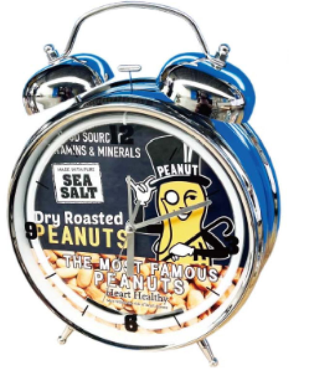 ネオンアラームクロック SINCLAIR シンクレア アメリカンレトロ 時計