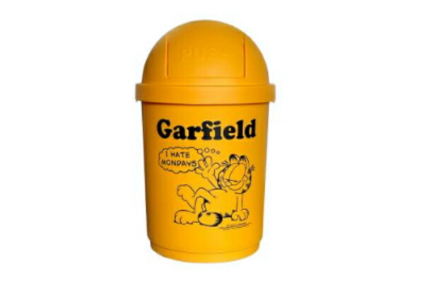 ポテチーノ　ゴミ箱　黄色　お花 ゴミ箱と30リットルの黄色いビンと効果的な廃棄物容器の病院