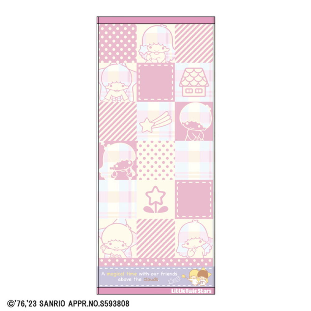 楽天市場】フェイスタオル リトルツインスターズ レトロブロック